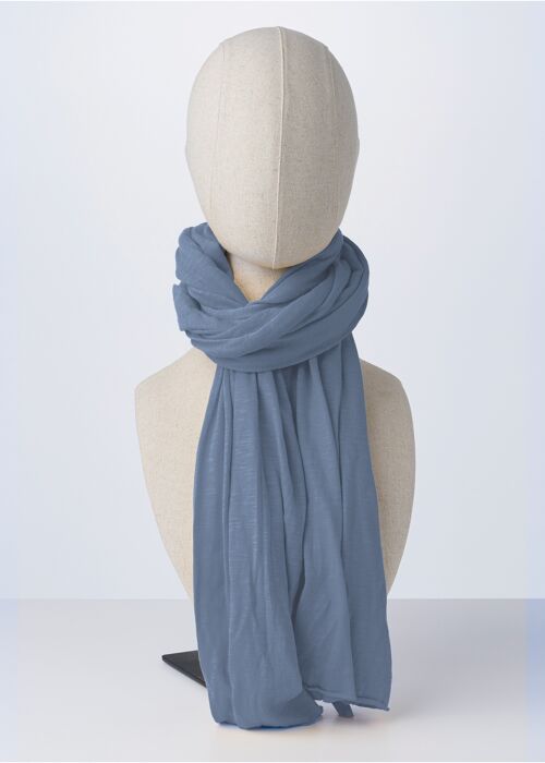 Rosa Scarf - Country Blue