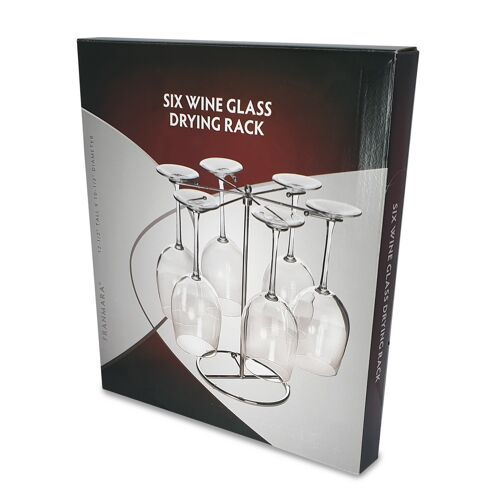 Six Wine Glass Drying Rack