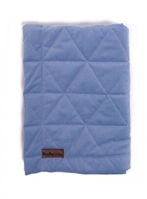 Double-sided quilt Triangles Jeans 50 x 70 cm