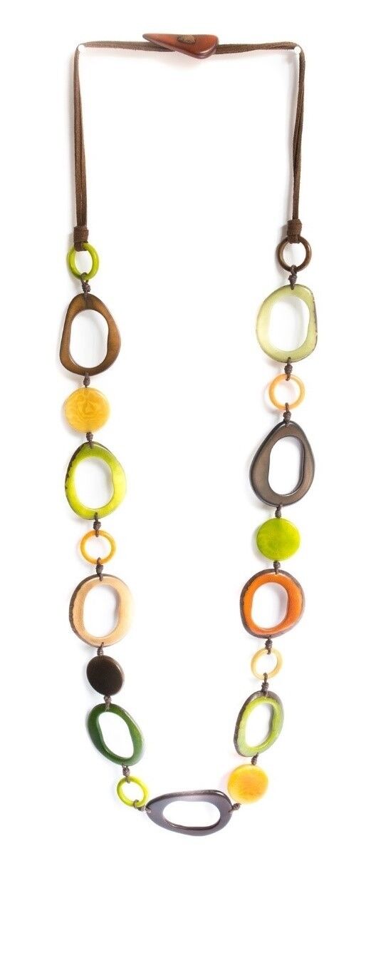 Tagua Kette, Kayuna, Grün