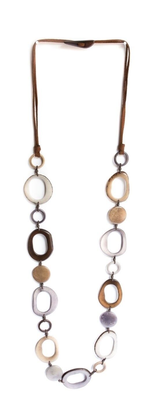 Tagua Kette, Kayuna, Braun