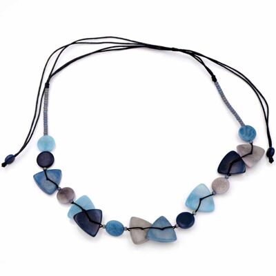 Tagua necklace Atori, Sky Light