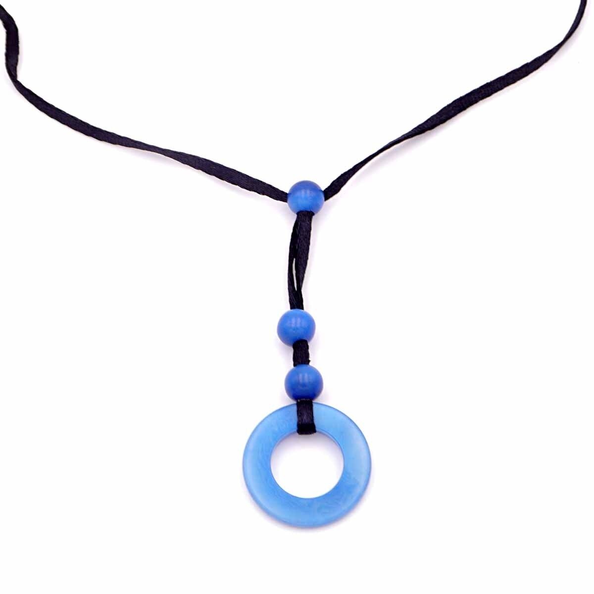 Tagua Kette Pendant, Sky