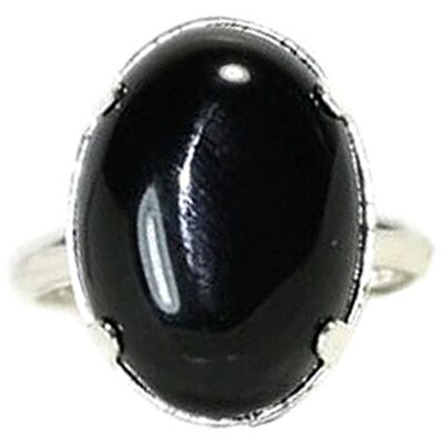 Bague Argent & Onyx