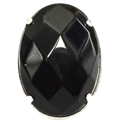 Bague Argent avec Onyx