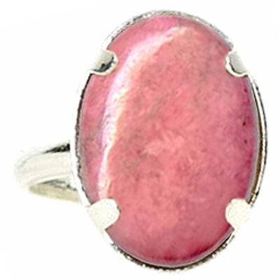 Bague Argent & Rhodonite