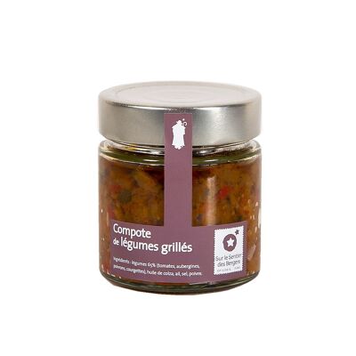 Grilled vegetable compote - 180g