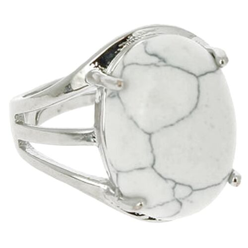 Bague en Howlite