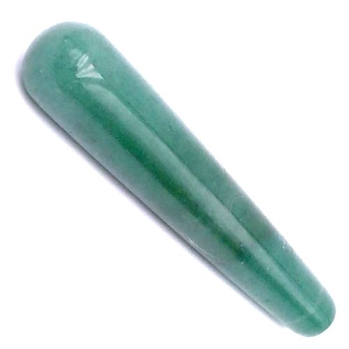 Bâton de massage en Aventurine Verte - 11cm