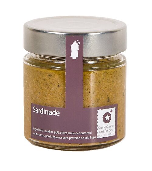 Sardinade 180g - Crème apéritive à base de sardines