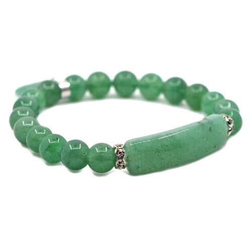 Bracelet Charme en Aventurine Verte