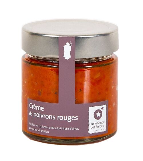 Crème de poivrons rouges - 180g