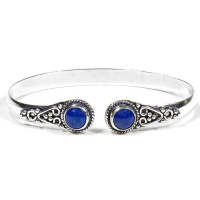 Bracelet en Laiton & Lapis-Lazuli
