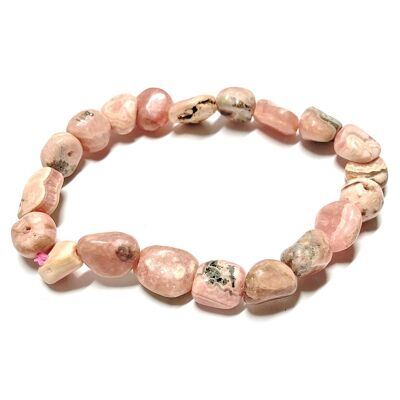 Bracelet Grains en Rhodochrosite