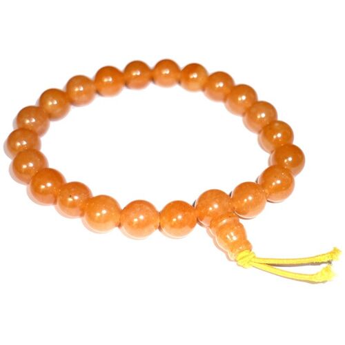 Bracelet Mala en Aventurine Rouge