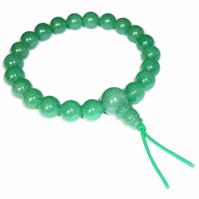 Bracelet Mala en Aventurine Verte