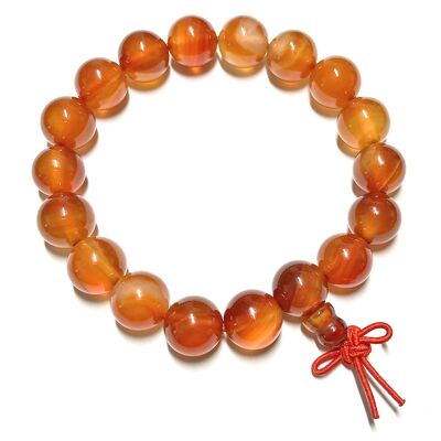 Bracelet Mala en Cornaline