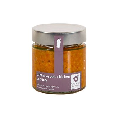 Crème de pois chiches au curry - 180g