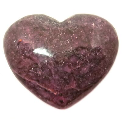 Coeur en Rhodonite