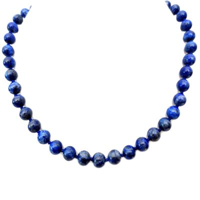 Collier Boules en Lapis-Lazuli