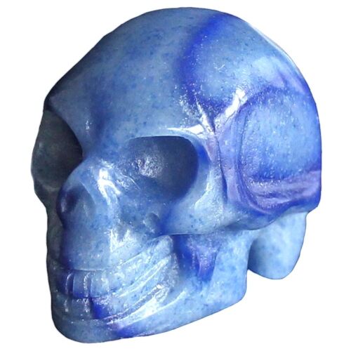 Crâne d'Aventurine Bleue