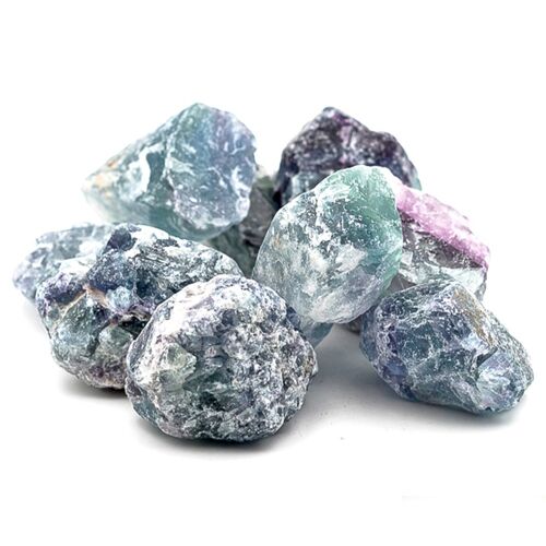 Fluorite Multicolore Brute en Sachet