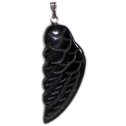 Pendentif Aile d'Ange en Onyx