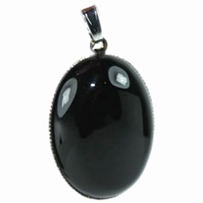 Pendentif Cabochon en Onyx