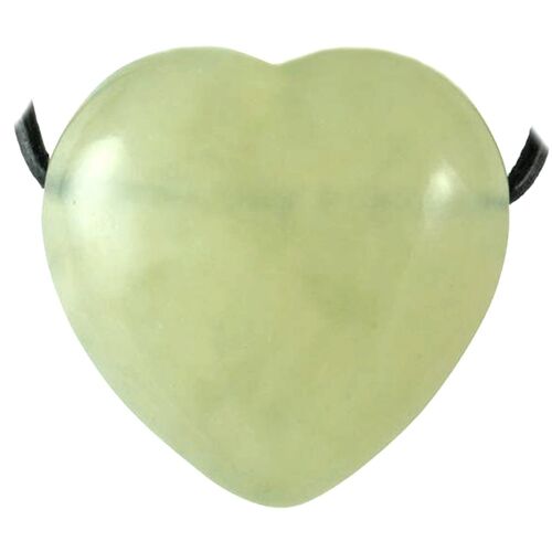 Pendentif Coeur de Jade de Chine