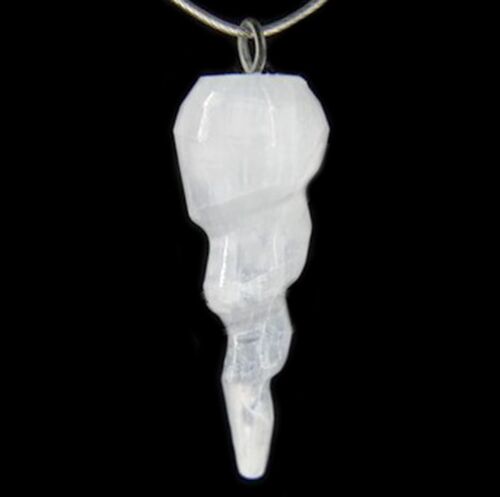 Pendentif Cône en Sélénite