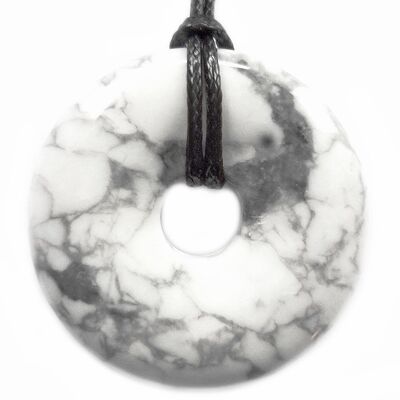 Pendentif Donut en Howlite