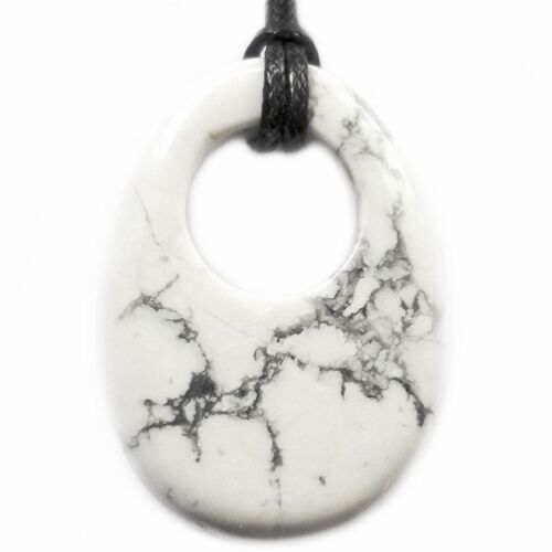 Pendentif GoGo en Howlite