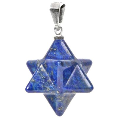 Pendentif Merkaba en Lapis-Lazuli