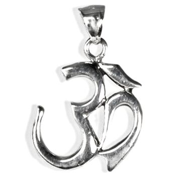 Pendentif Om en Argent