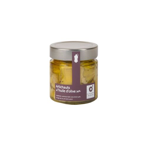 Artichauts à l'huile d'olive - 200g