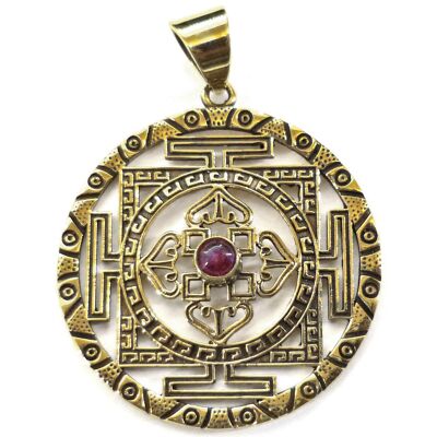 Pendentif Tibétain de Bronze