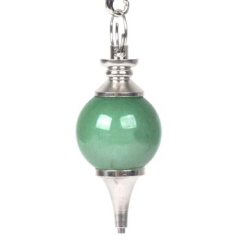 Pendule Séphoroton en Aventurine Verte