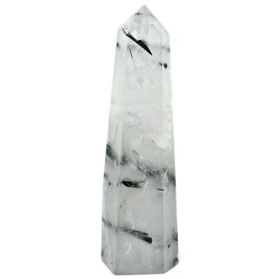 Pointe en Quartz Tourmaline