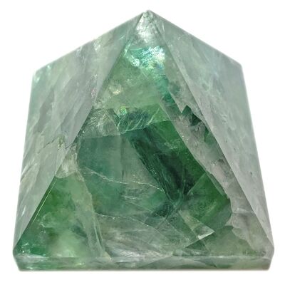 Pyramide en Fluorite Verte