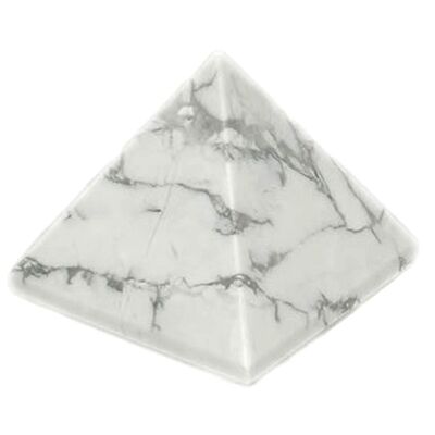 Pyramide en Howlite