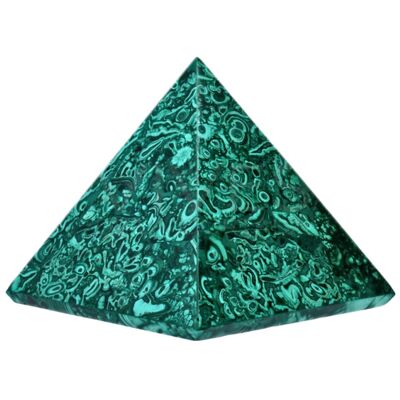 Pyramide en Malachite