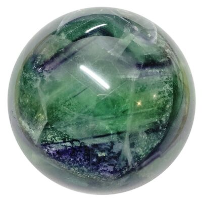 Sphère en Fluorite Multicolore