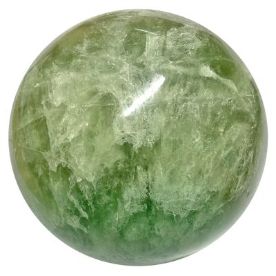 Sphère en Fluorite Verte