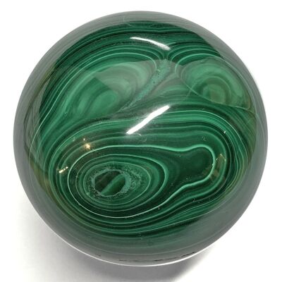 Sphère en Malachite