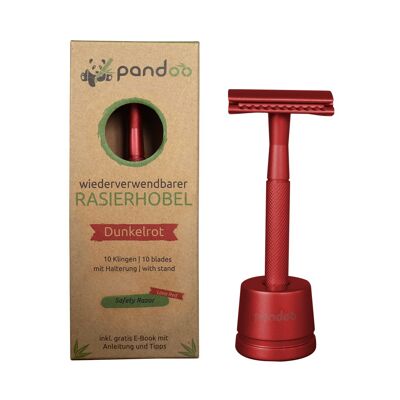 Metal safety razor | Red | 8 pieces