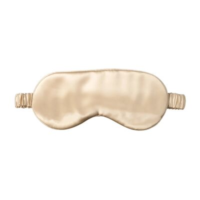 Champagne silk night mask