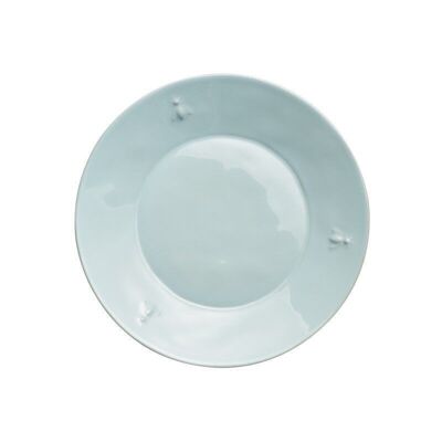 Abeille dessert plate light blue Ø21cm