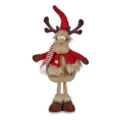 Fabric reindeer with legs 51cm.