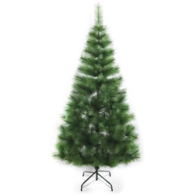 ALBERO DI NATALE IN FIBRA VERDE LISCIO 120CM