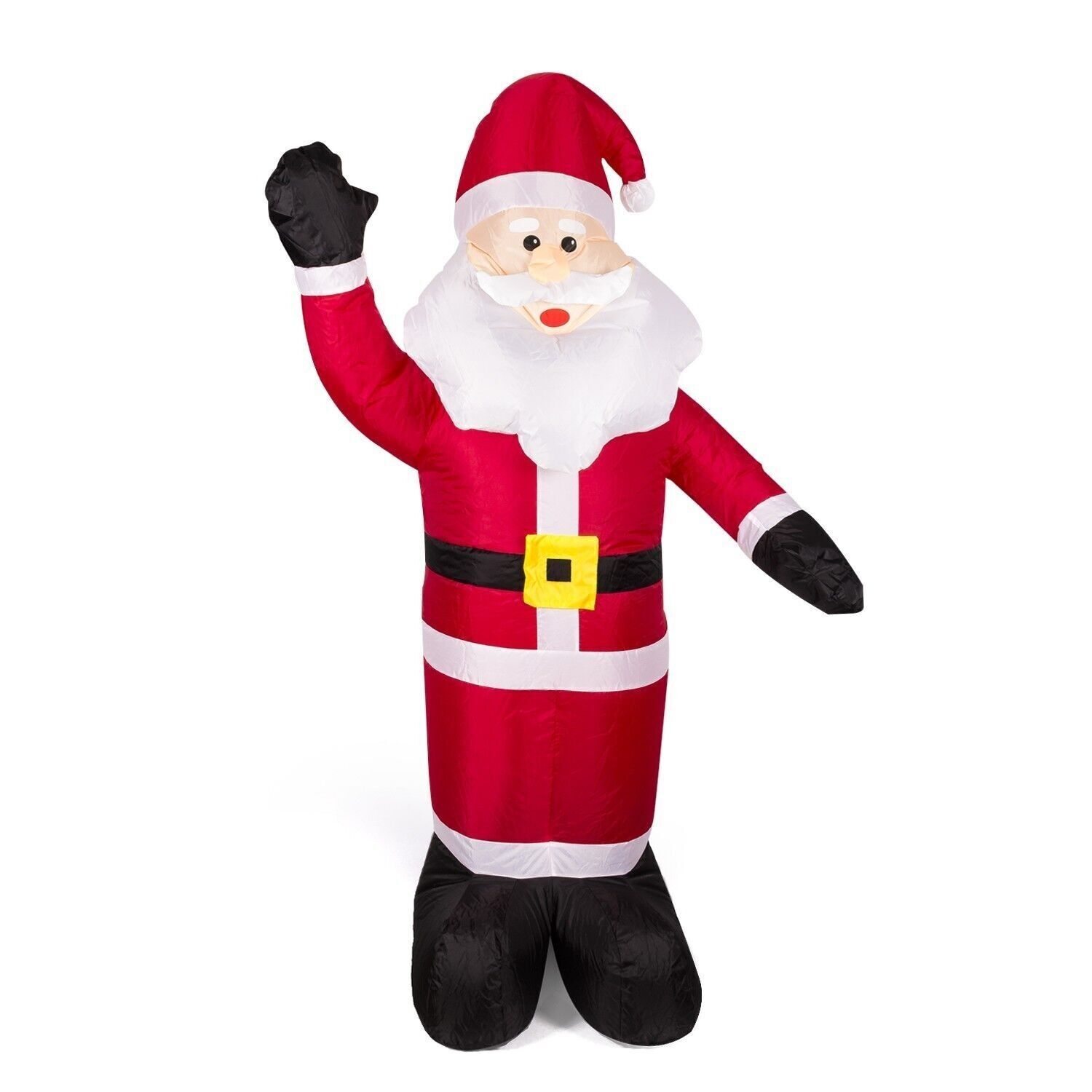 Aufblasbarer Weihnachtsmann mit LED.